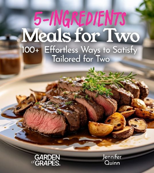 5-Ingredient Meals for Two: 100+ Effortless Ways to Satisfy, Tailored for Two, Picture Included