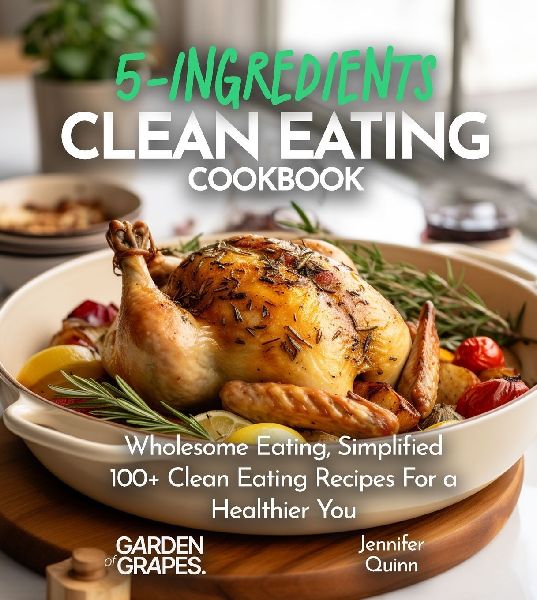 5-Ingredient Clean Eating Cookbook: 100+ Japanese Plant-Based Comfort, Traditional Home Cooking with Easy Ingredients