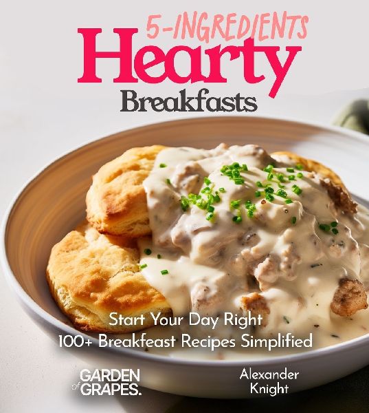 5-Ingredient Hearty Breakfasts Cookbook: Start Your Day Right - 100+ Breakfeast Recipes Simplified, Pictures Included