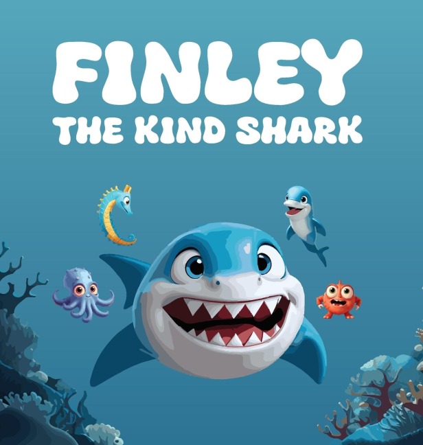 Finley The Kind Shark: A Heartwarming Childrens Story that Follows the Journey of Finley Who Learns that True Strength Lies Not In Fierceness But In Kindness and Compassion
