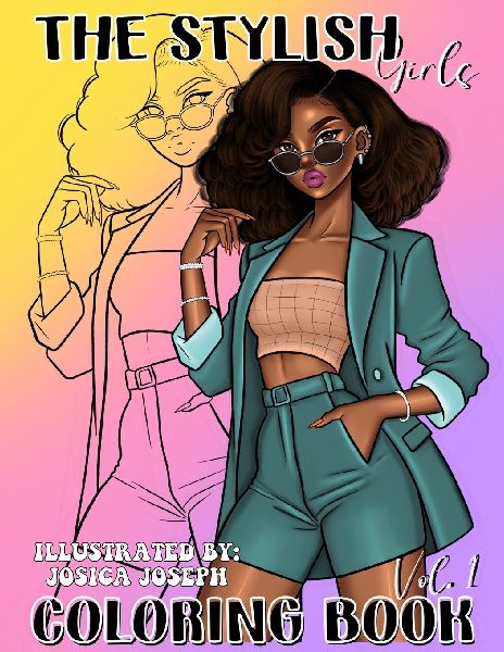 The Stylish Girls Coloring Book Vol.1