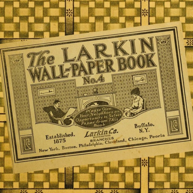 The Larkin Wall-Paper Book No. 4: Wallpaper Samples From The Early 1900s