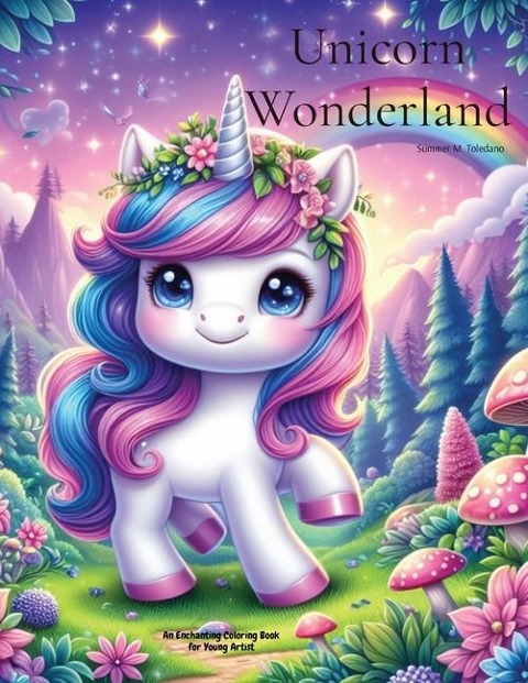 Unicorn Wonderland: An Enchanting Coloring Book for Young Artist