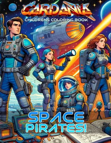 Space Pirates! Coloring Book Adventure