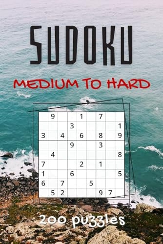 200 Sudoku Puzzles for Adults Medium to Hard Puzzles with Solutions