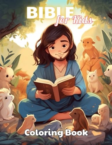 Bible Coloring Book for Kids High Quality +100 Beautiful Designs