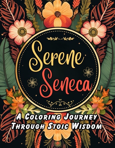 Serene Seneca A Coloring Journey Through Stoic Wisdom