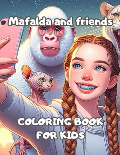 MAFALDA ANDFRIENDS COLORINGBOOK FORKIDS.
