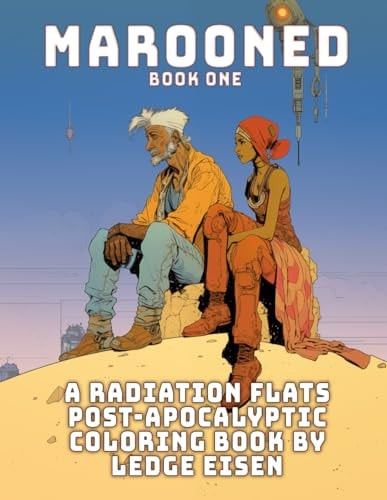 Radiation Flats Marooned Coloring Book One