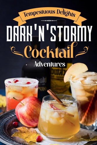Tempestuous Delights Dark 'N' Stormy Cocktail Adventures: Cocktail Recipes