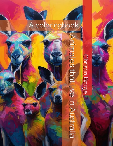 Animales that Live in Australia A Coloringbook