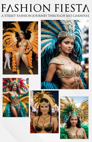 Fashion Fiesta A Street Fashion Journey Through Rio Carnival