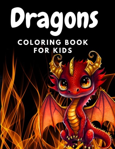 Dragons Coloring Book for Kids