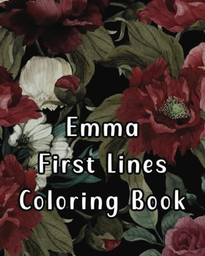 Emma First Lines Coloring Book
