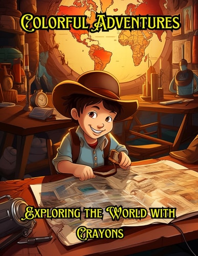 Colorful Adventures Exploring the World with Crayons