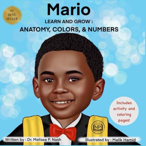 Mario Learn And Grow Anatomy, Colors, & Numbers