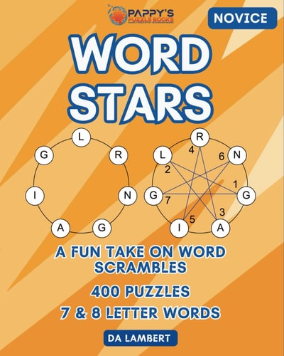 Word Stars A Twist on Word Scrambles - Novice Edition