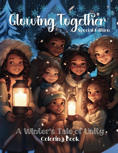 Glowing Together A Winter's Tale of Unity Coloring Book