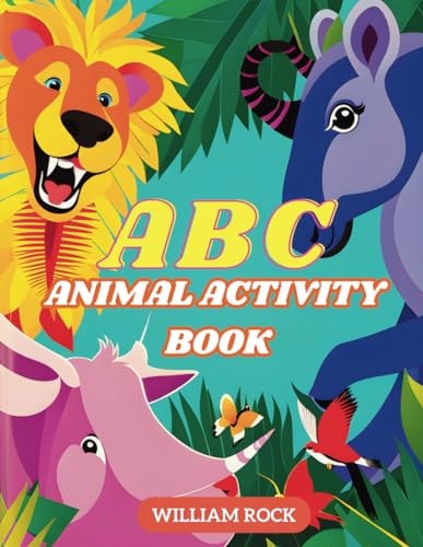 ABC Animal Adventure Coloring Book