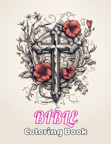 Bible Coloring Book for Adults High Quality +100 Beautiful Designs for All Ages