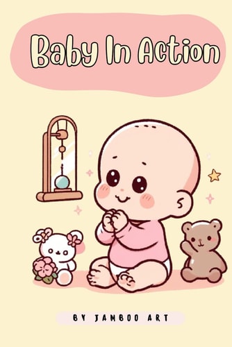 Baby In Action Book for Babies and Toddlers