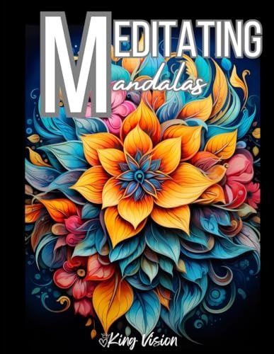 Meditating Mandalas Mandala Coloring Book