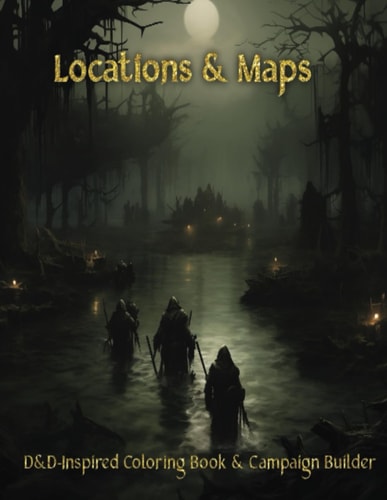 Locations & Maps Story Seeds on Every Coloring Page