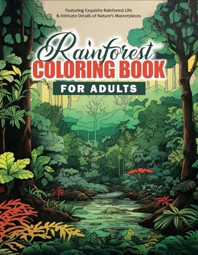 Rainforest Coloring Book