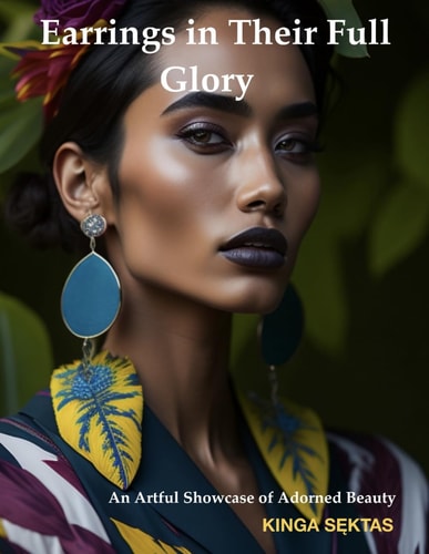 Earrings in Their Full Glory An Artful Showcase of Adorned Beauty
