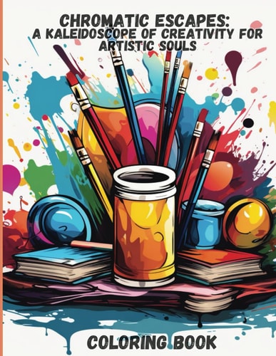 Chromatic Escapes A Kaleidoscope of Creativity for Artistic Souls Adult Coloring Book: Dive Into a World of Color and Imagination: Chromatic Escapes Unleashes the Vibrancy of Artistic Expression