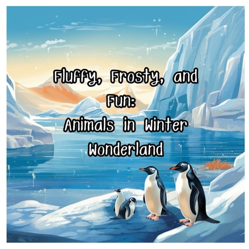"Fluffy, Frosty, and Fun Animals in Winter Wonderland"