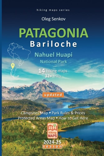 PATAGONIA, Nahuel Huapi National Park, Bariloche, Hiking Maps