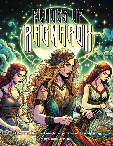 Echoes of Ragnarok A Coloring Journey Through the End Times of Norse Mythology