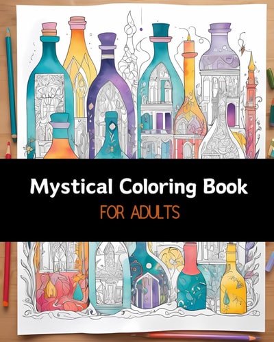 Mystical Coloring Book For Adults
