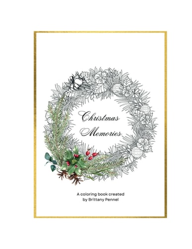 Christmas Memories A Christmas Coloring Book