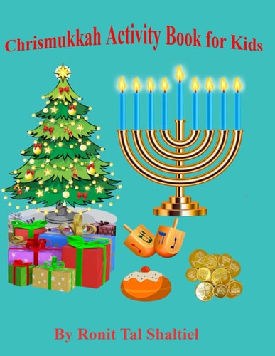 Chrismukkah Activity Book for Kids Coloring, Counting, Games and More.