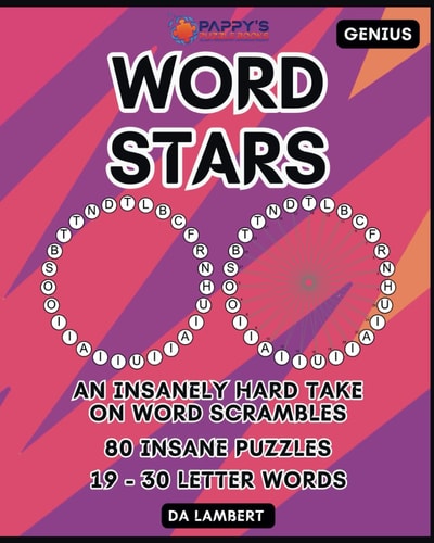 Word Stars A Fun Twist on Word Scrambles - Genius Edition