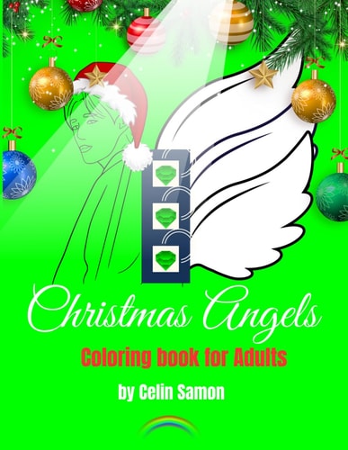 Christmas Angels Coloring Book for Adults Angels Images