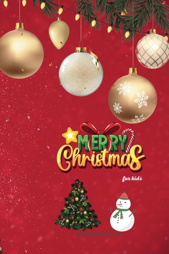 Merry Christmas Coloring Book for Kids