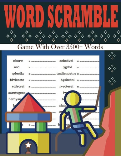 Word Scramble Game With Over 3500+ Words Large Print Word Scramble Puzzles Book For Adults And Seniors