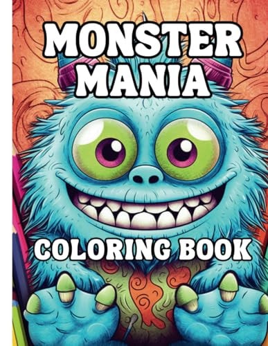 Monster Mania Coloring Book