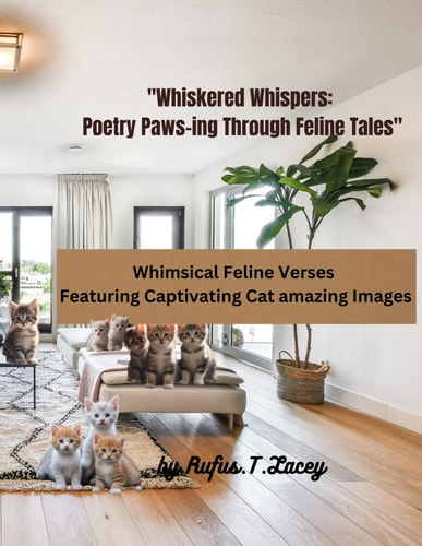 "Whiskered Whispers Poetry Paws-ing Through Feline Tales" Whimsical Feline Verses Featuring Captivating Cat Images