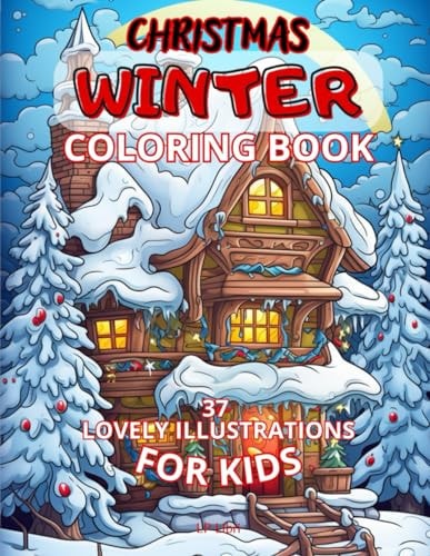 Christmas Winter Coloring Book for Kids