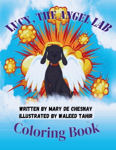Lucy. the Angel Lab Coloring Book