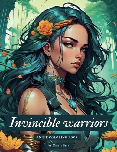 Invincible Warriors Anime Coloring Book