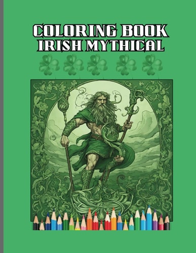 COLORING BOOK-Irish Mythical