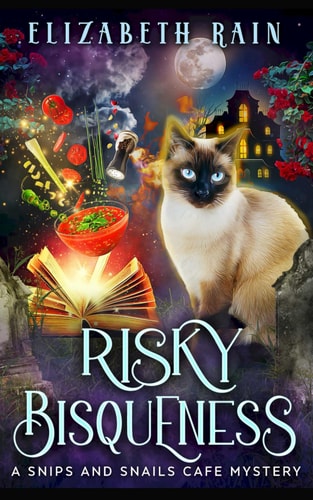 Risky Bisqueness: A Cozy Paranormal Women's Fiction (A Snips and Snails Cafe Cozy Mystery Series)