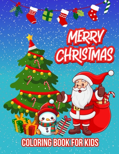 Merry Christmas Coloring Book for Kids