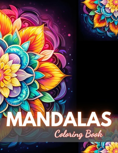 Mandalas for Beginners Coloring Book High Quality +100 Beautiful Designs
