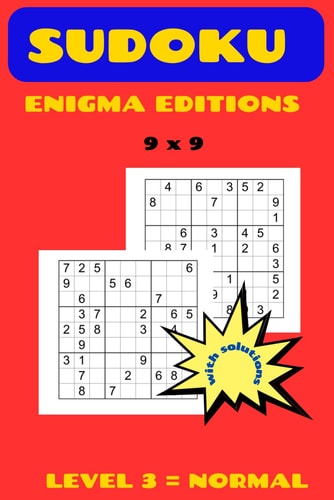 Sudoku Enigma Editions Level 3 - Normal